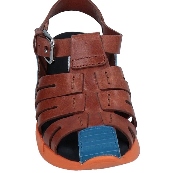 Sandals Dolce & Gabbana for kids. Size 3. Color Brown, Orange, Blue. - Picture 3 of 4